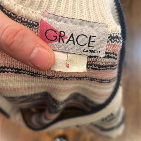 Vintage 90s Knit Valentines Sweater - Picture 12 of 13